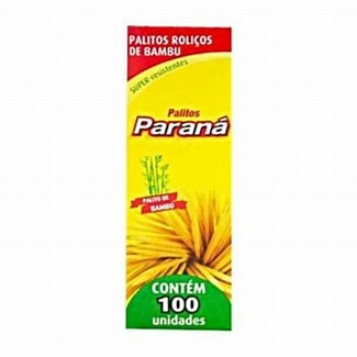 PALITO DENTE BAMBU PARANA 100UN